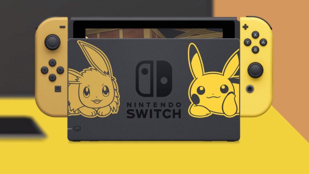 Switch Pikachu Eevee Pokémon Let's Go