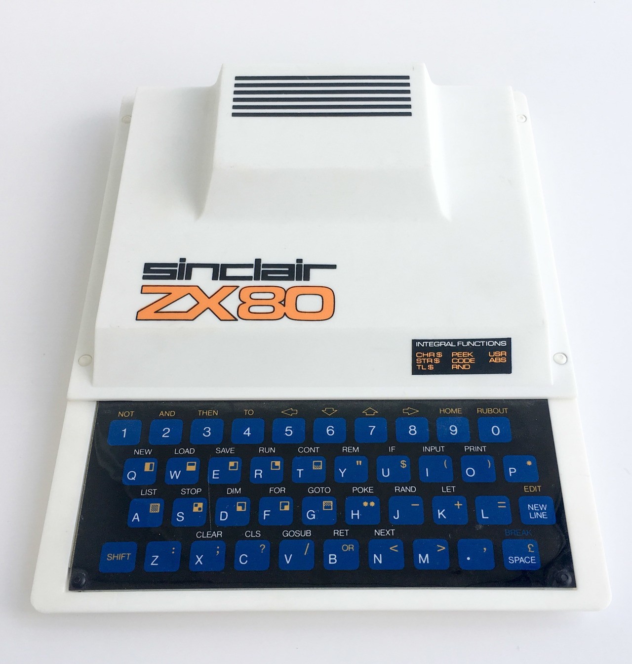 1-ZX80 - primeiro computador abaixo 100┬ú  