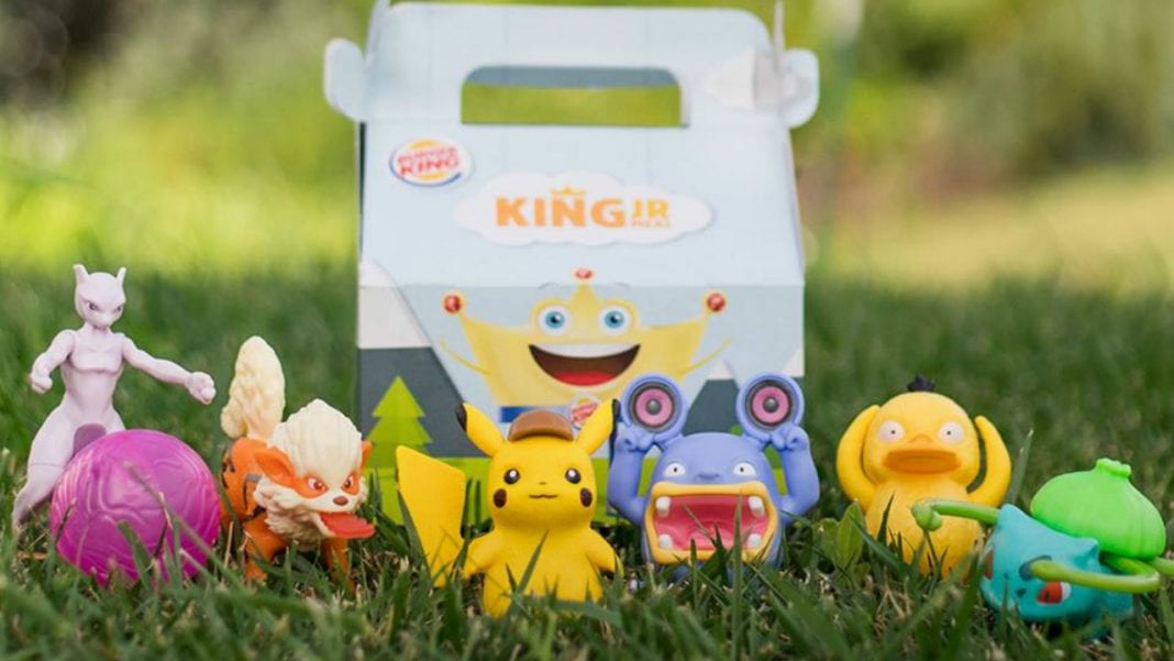 Pokemon detective pikachu BK Burger King