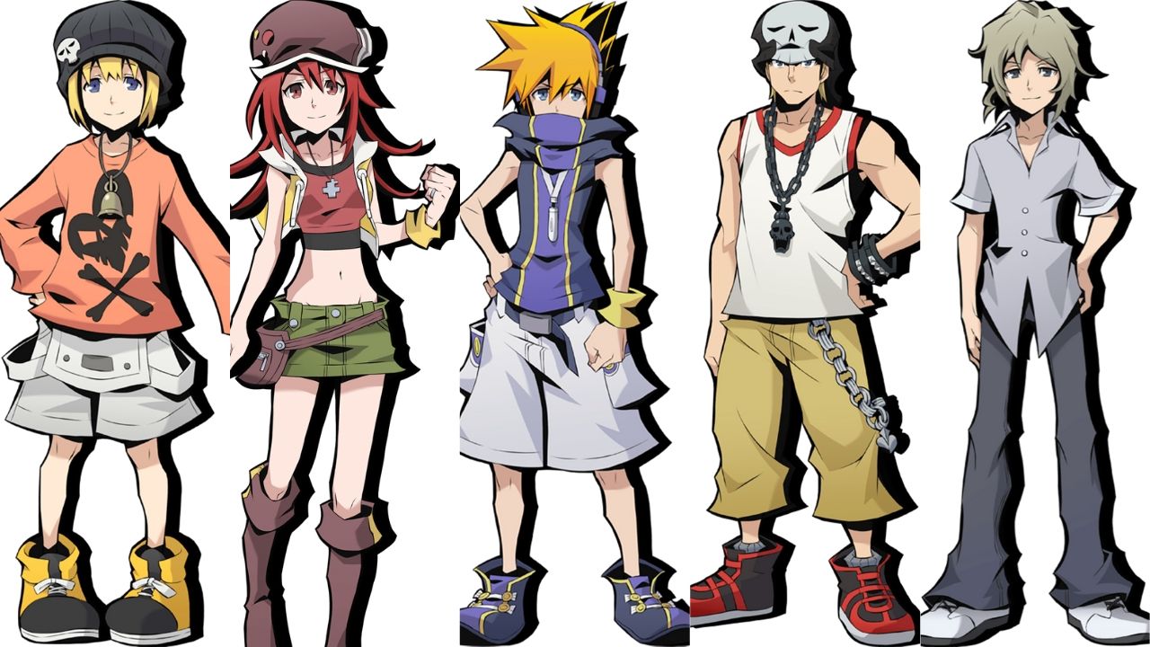The world ends with you characters  