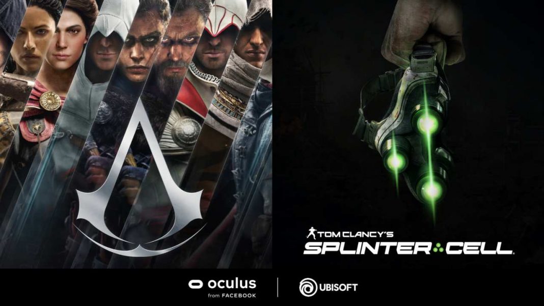 Facebook Connect Ubisoft Assassin's Creed VR Tom Clancy's Splinter Cell VR Facebook Connect Ubisoft Assassin's Creed VR Tom Clancy's Splinter Cell VR