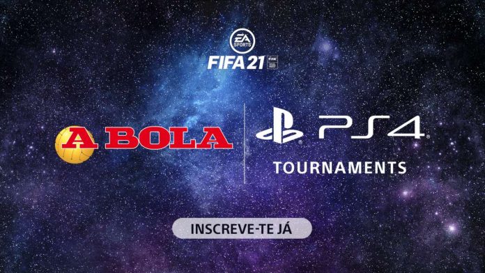 Torneio PS4 FIFA 21 em parceria com A Bola