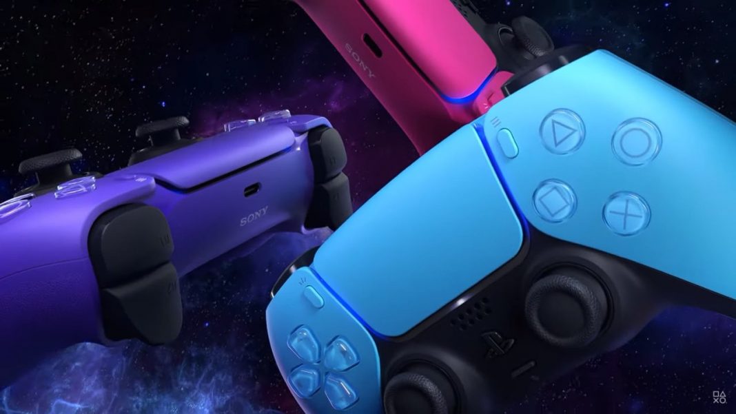 Dualsense Starlight Blue Galatic Purple Nova Pink.