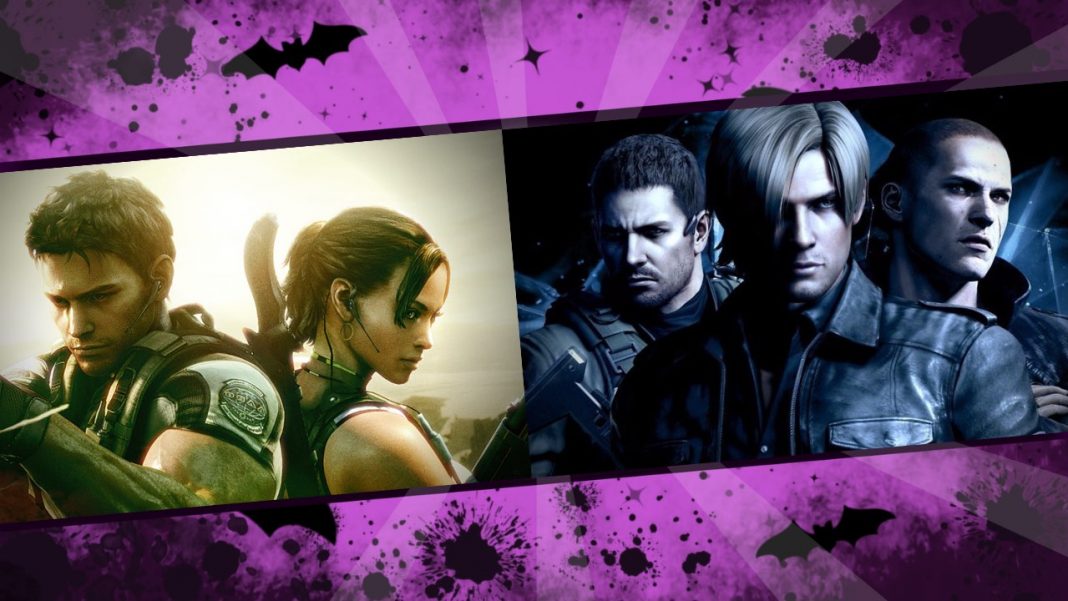 Passatempo Resident Evil 5 e 5
