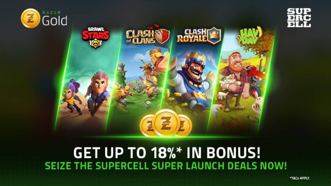 Razer Gold x SuperCell Games