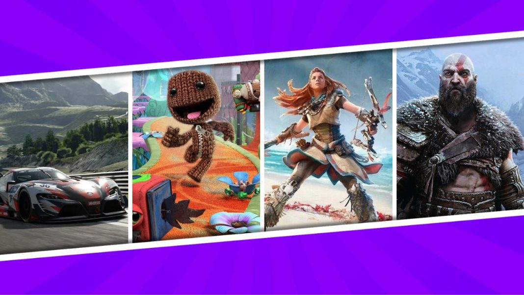 Passatempo PlayStation Portugal PS5, Horizon Forbidden West, Gran Turismo 7, Sackboy e God of War Ragnarok