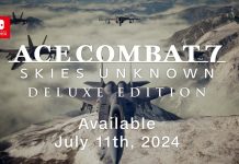 ACE COMBAT 7: SKIES UNKNOWN | Chega à Nintendo Switch a 11 de Julho