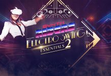 Synth Riders | “Electro Swing Essentials 2” chega a 25 de janeiro A capa de Electro Swing Essential 2 dos Synth Riders.