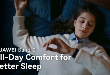 HUAWEI Band 9 | O dispositivo ideal para uma utilização confortável durante todo o dia