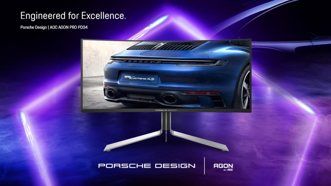 Porshe design agon aoc PD34