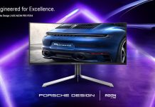 PD34 | Porsche Design e AGON by AOC juntas em novo monitor de gaming Porshe design agon aoc PD34