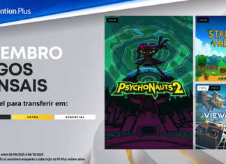 PS Plus | Psychonauts 2, Stardew Valley e Viewfinder são os jogos do mês de setembro
