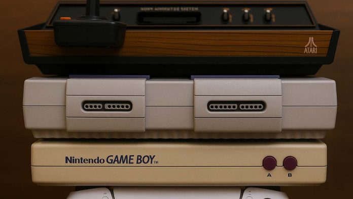 consolas Atari Nintendo PlayStation
