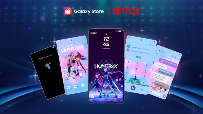 KPop Demon Hunters Samsung Galaxy Netflix