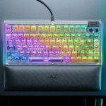 Razer BlackWidow V4 75 Phantom White